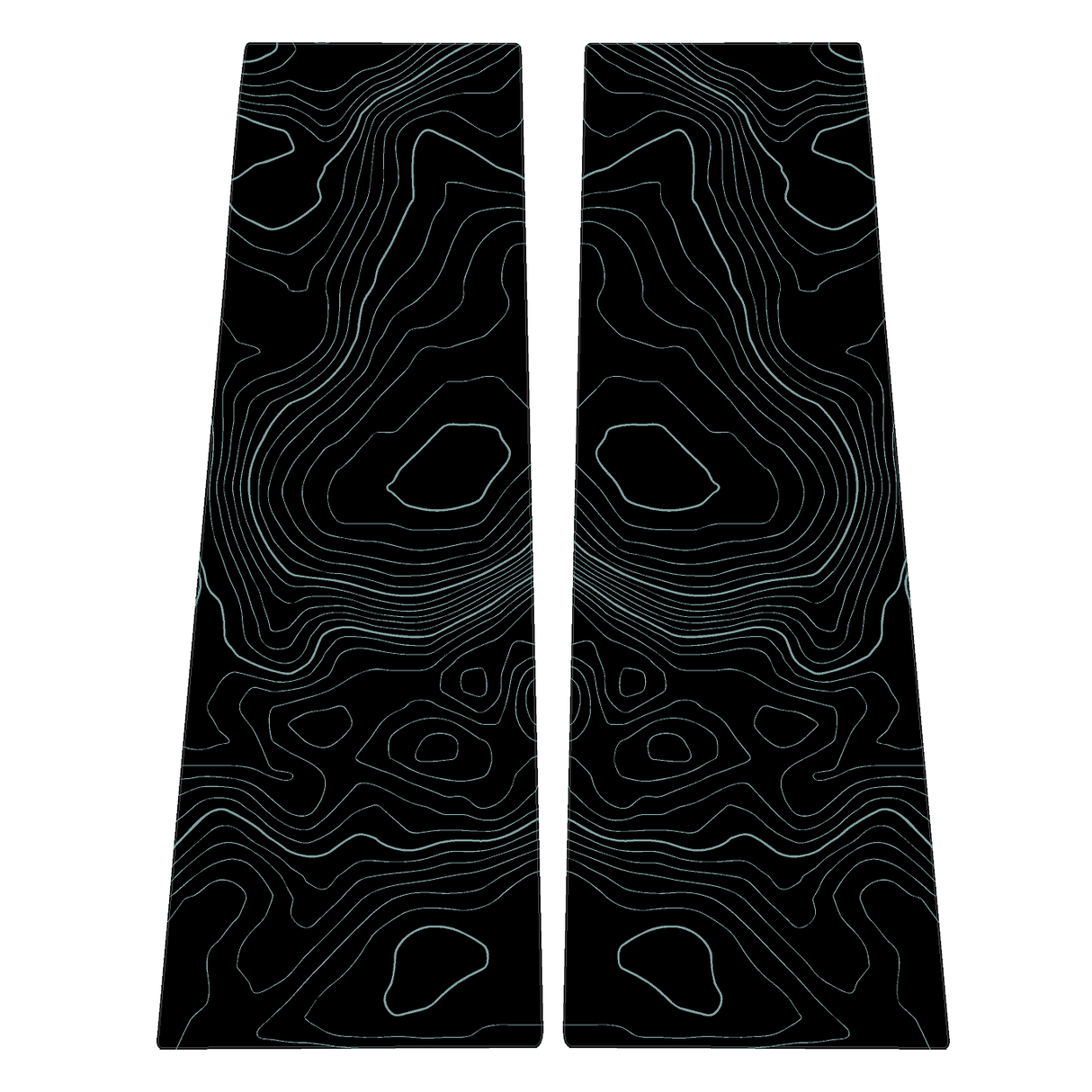 Topographic B Pillar Overlays - 2024+ Ranger