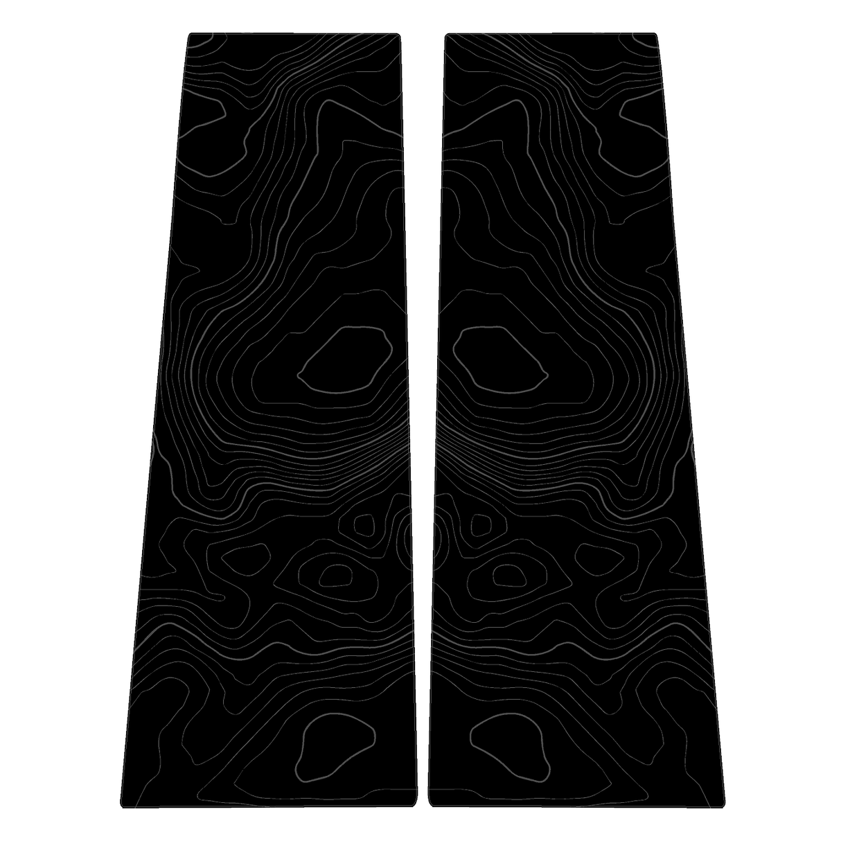 Topographic B Pillar Overlays - 2024+ Ranger