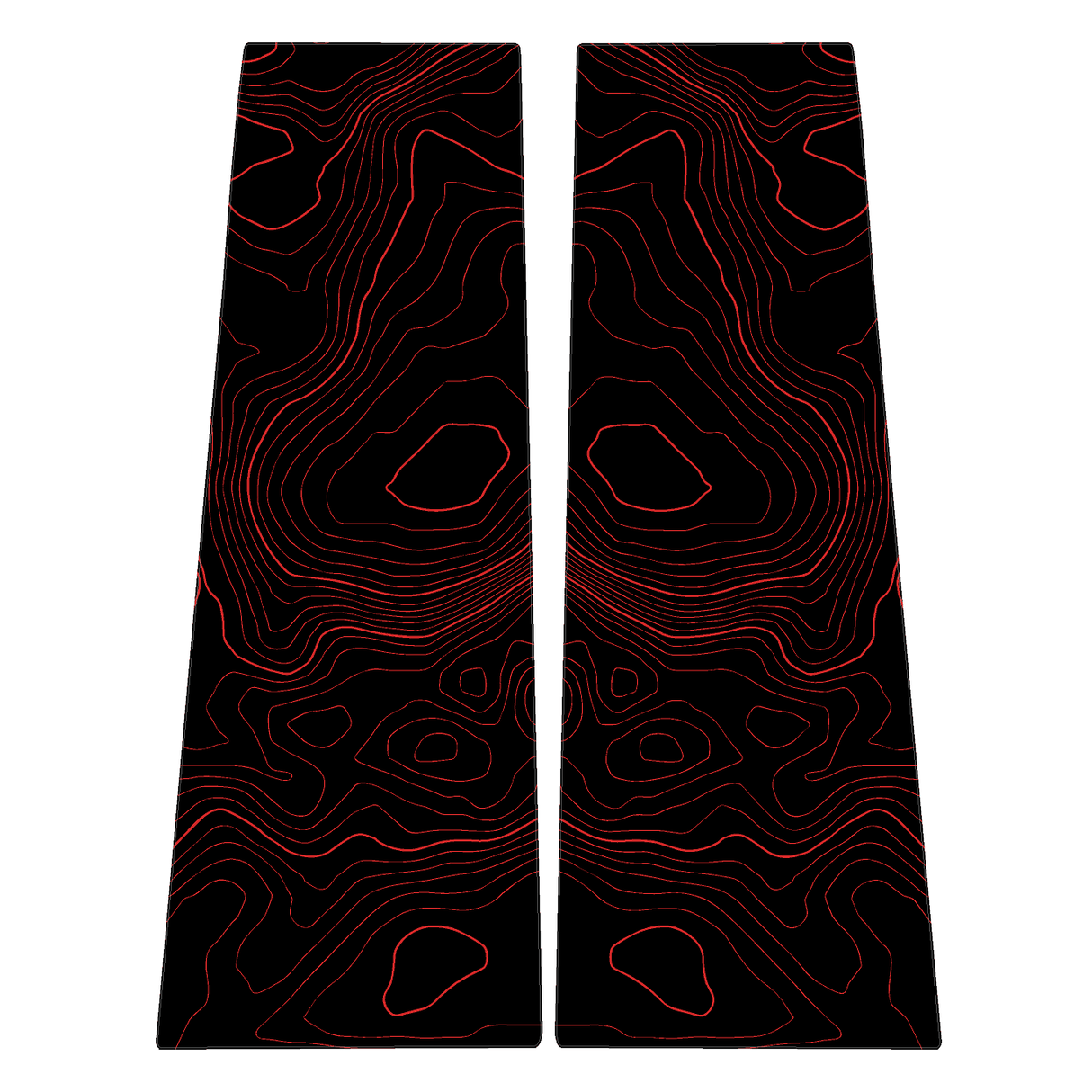 Topographic B Pillar Overlays - 2024+ Ranger