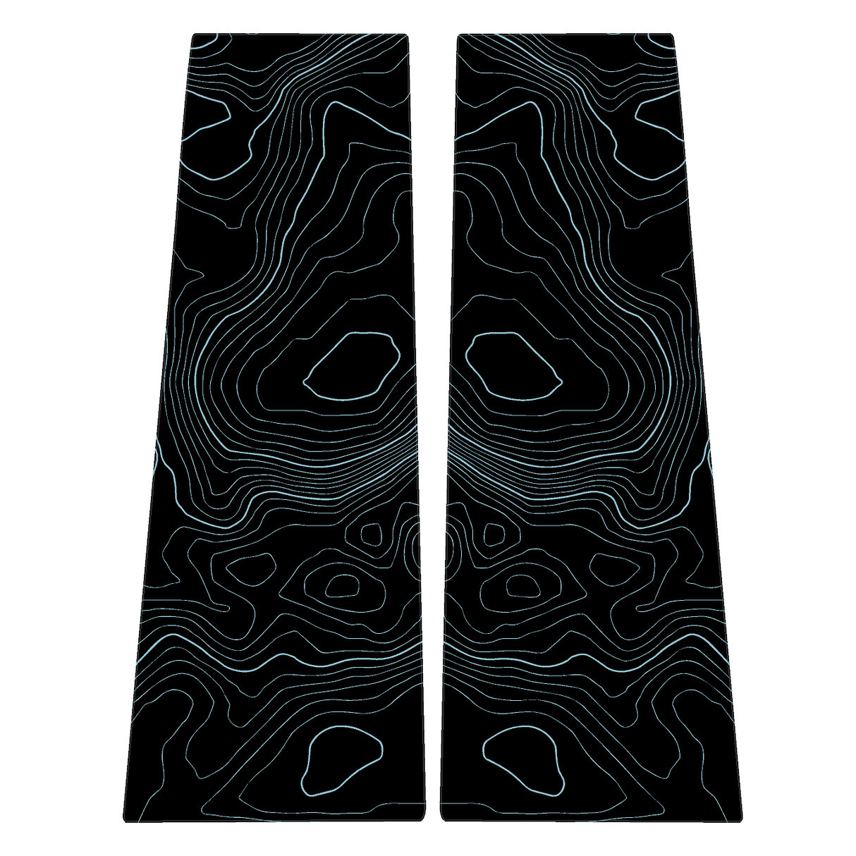 Topographic B Pillar Overlays - 2024+ Ranger