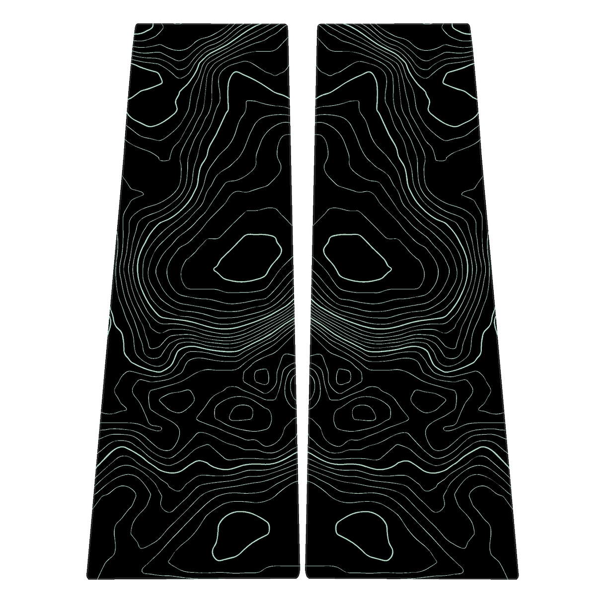 Topographic B Pillar Overlays - 2024+ Ranger