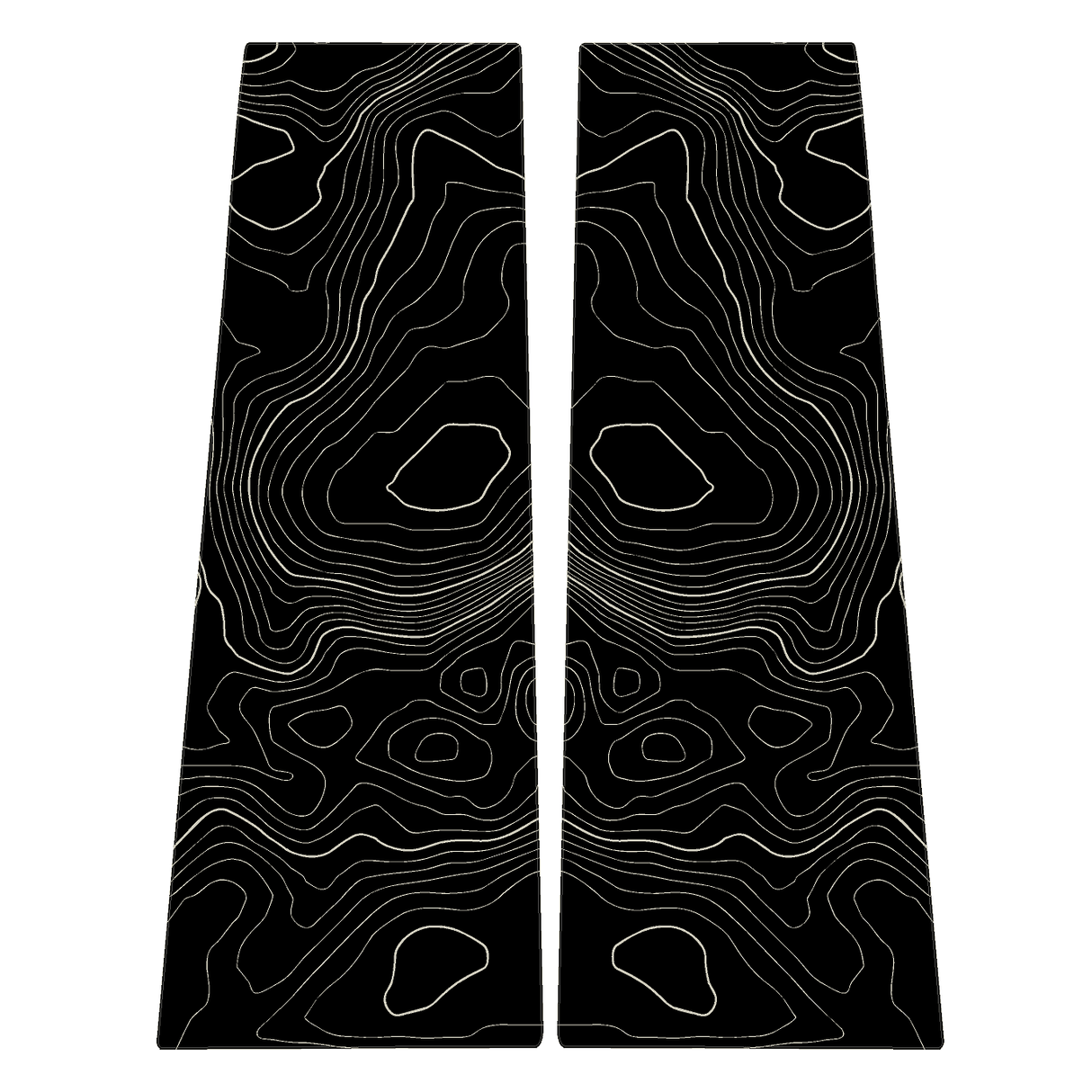 Topographic B Pillar Overlays - 2024+ Ranger