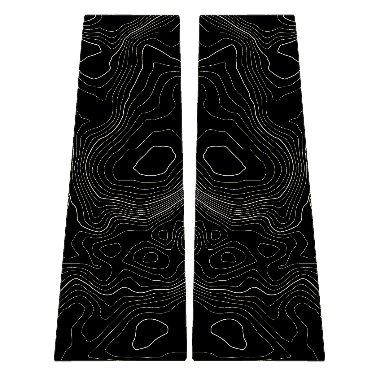 Topographic B Pillar Overlays - 2024+ Ranger