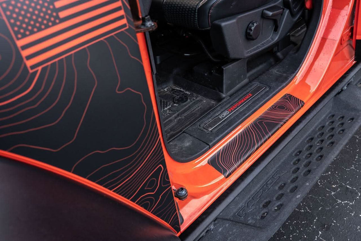 Topo Door Sill Protectors - 2021+ Bronco 2/4 Door