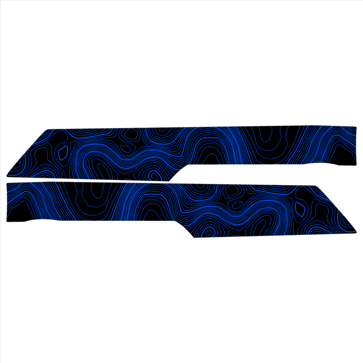 Topo Understeering Panel Overlay (Printed Series) - 2021-2022 Bronco (Type A)