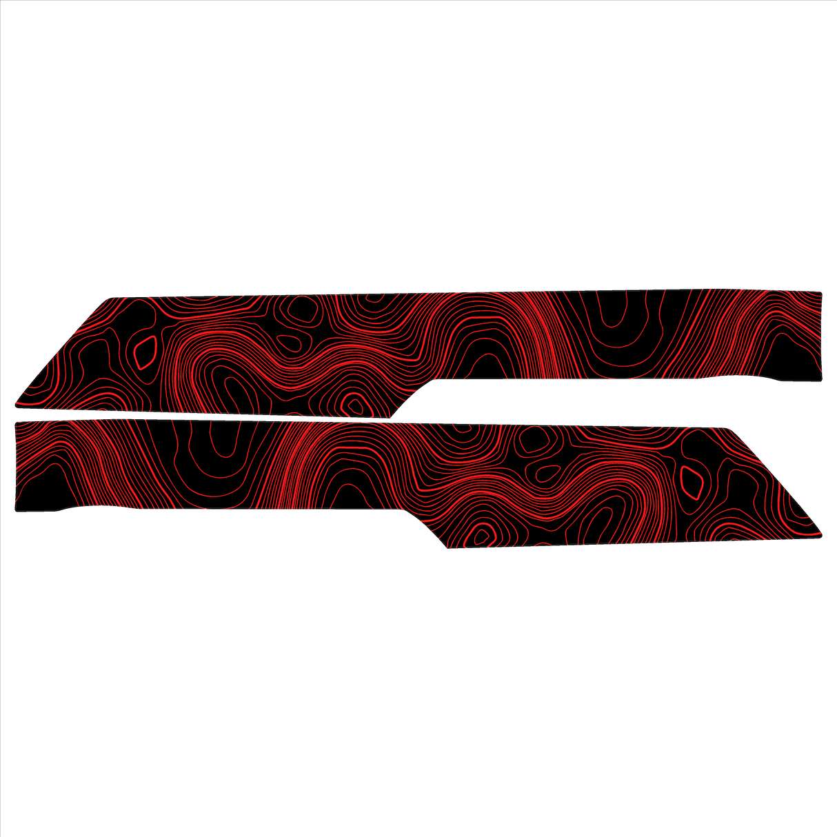 Topo Understeering Panel Overlay (Printed Series) - 2023+ Bronco (Type B)