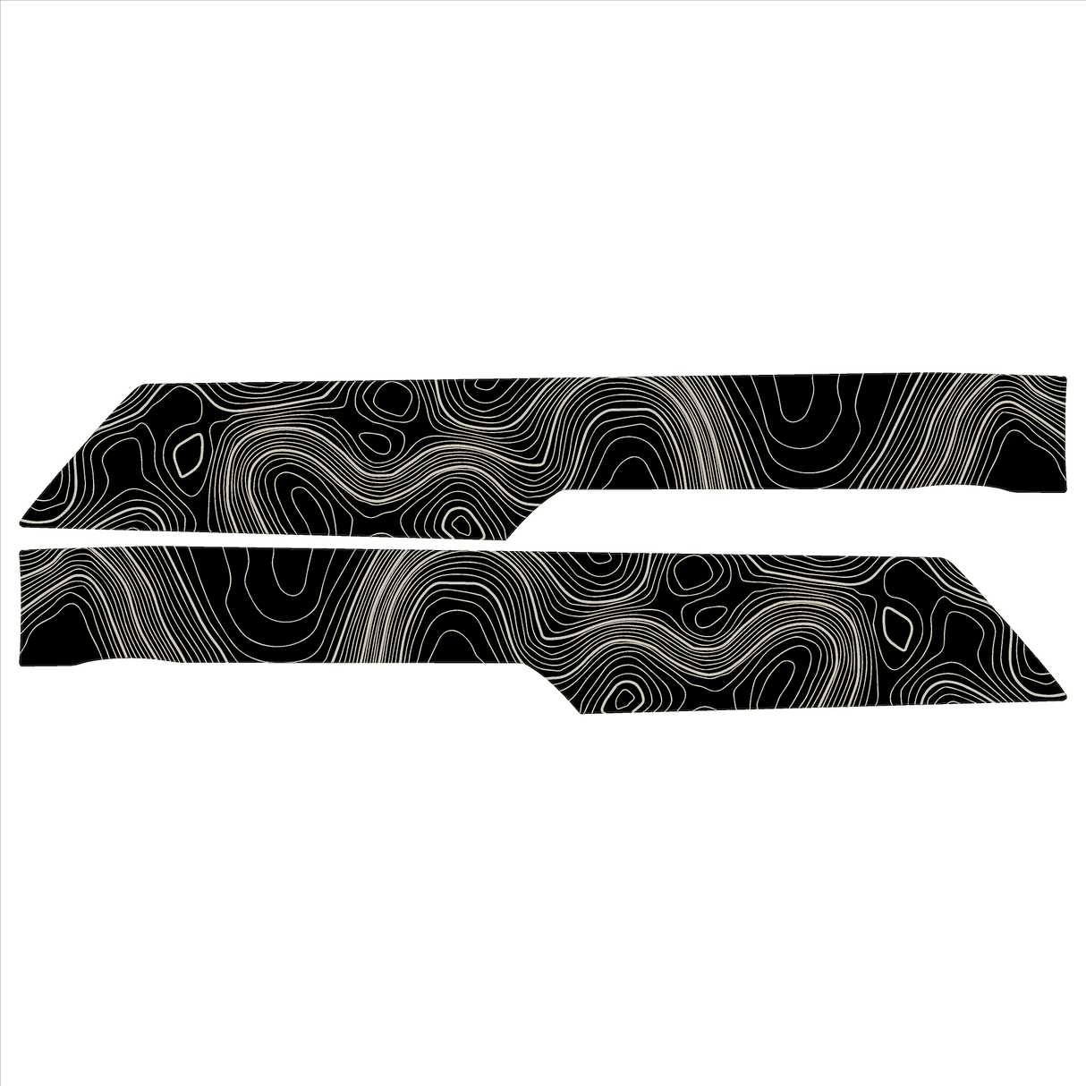 Topo Understeering Panel Overlay (Printed Series) - 2021-2022 Bronco (Type A)