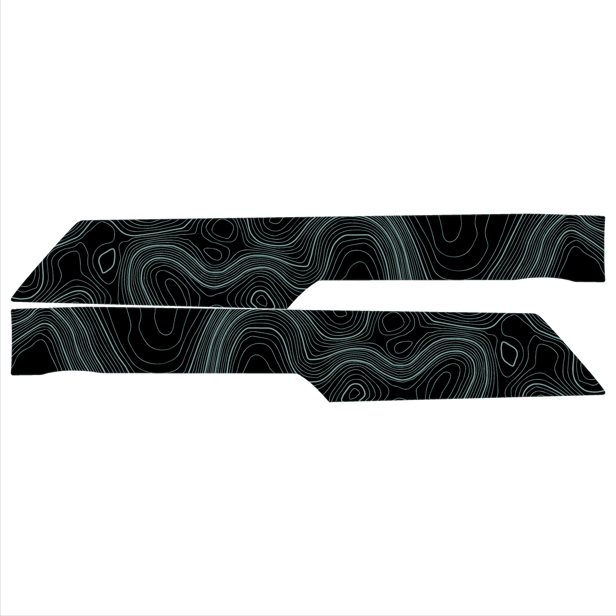 Topo Understeering Panel Overlay (Printed Series) - 2023+ Bronco (Type B)