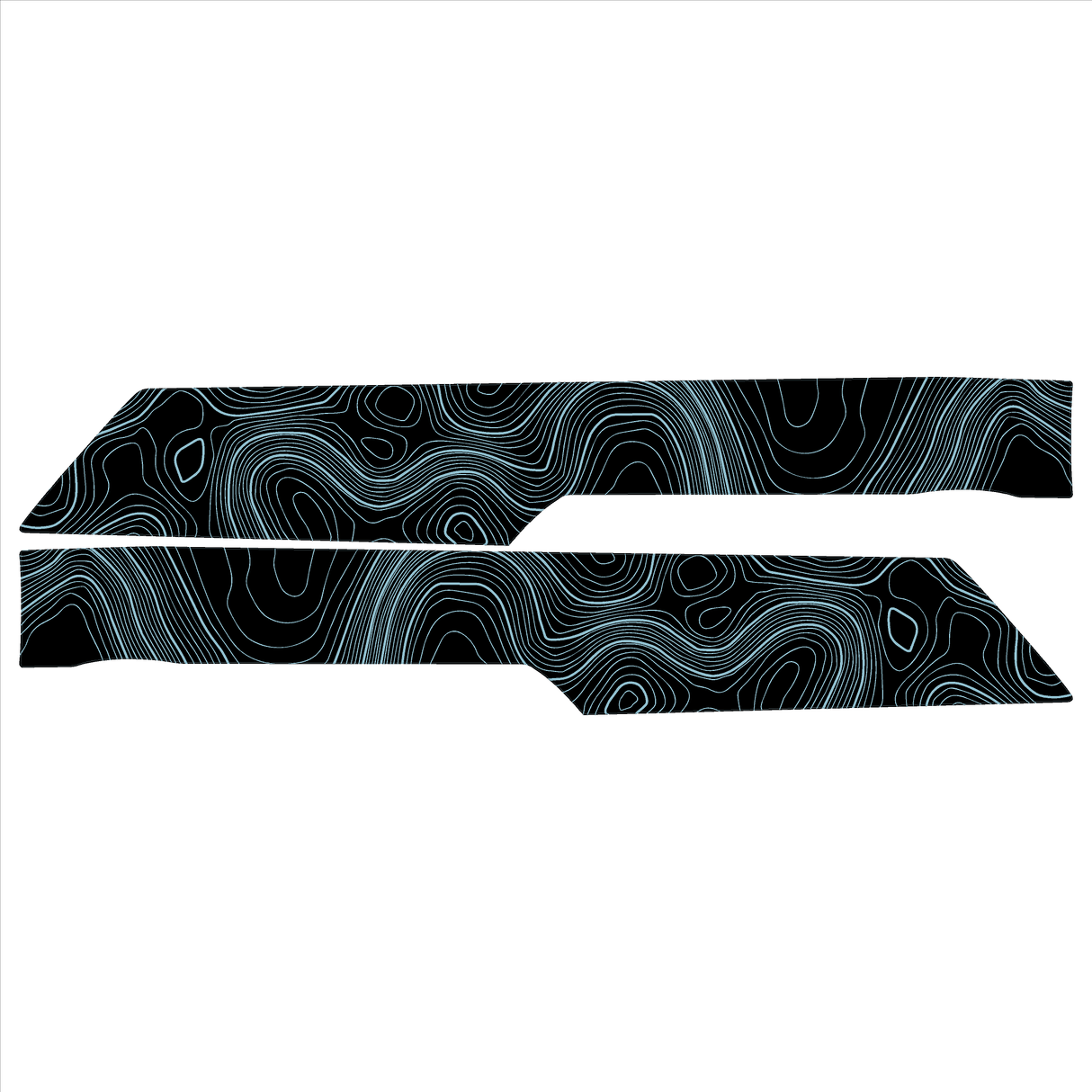 Topo Understeering Panel Overlay (Printed Series) - 2023+ Bronco (Type B)