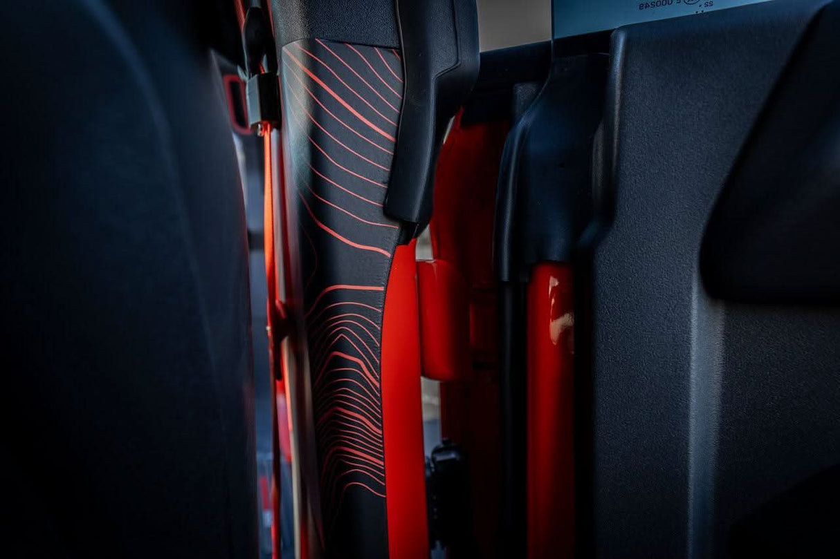 Topo Seatbelt Trim Protector (Printed Series) - 2021+ Bronco 4 Door
