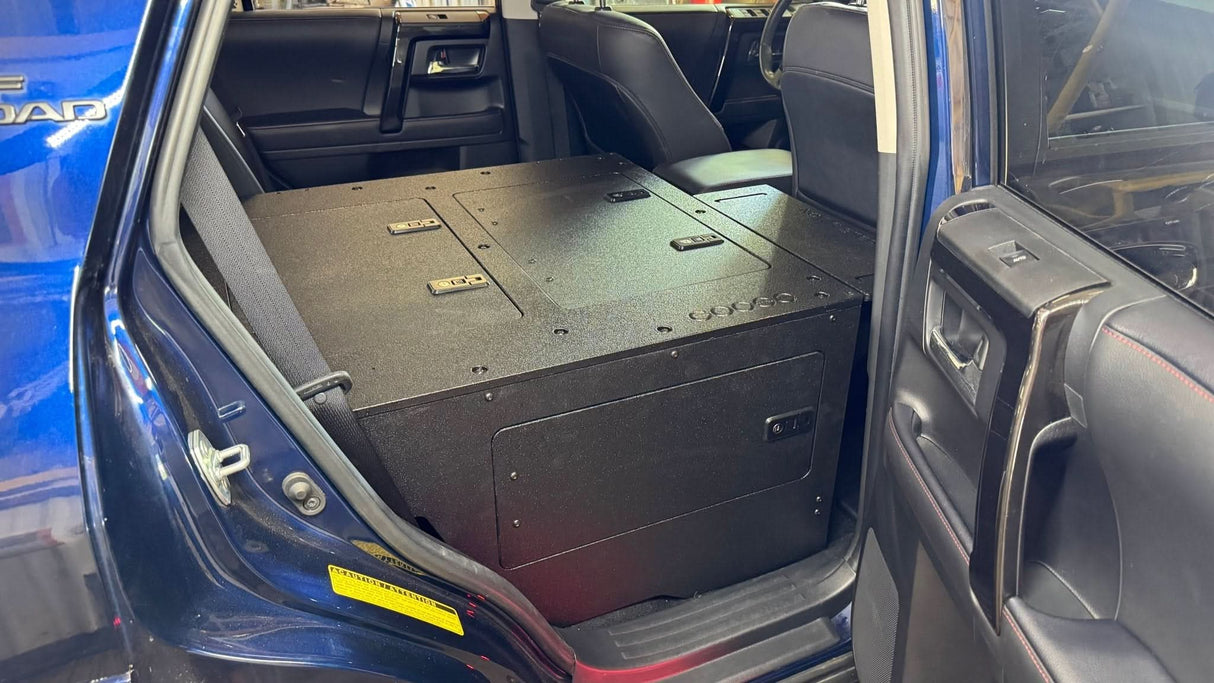 Toyota - 4Runner - 2010-2024 - 5th Gen - Standard - Explore Series - Seat Delete Plate System - Second Row - V2 - 10" Module Based
