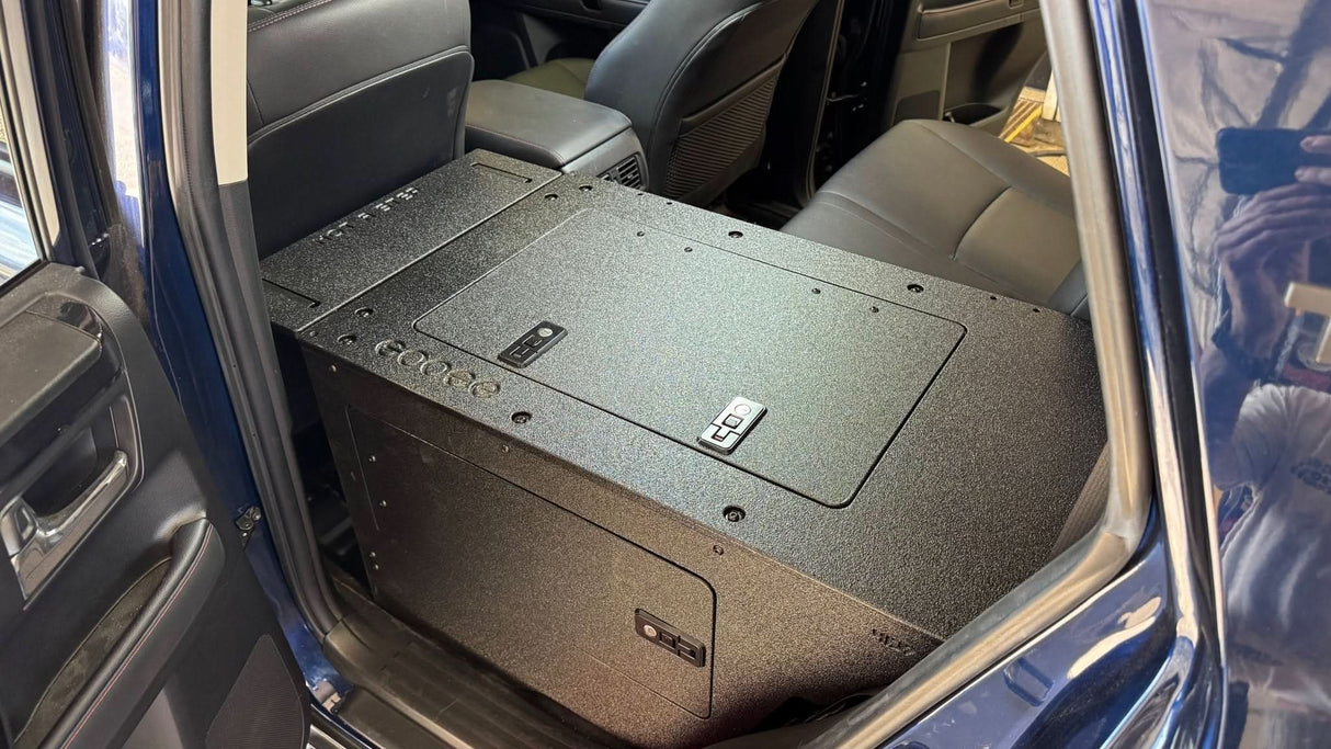 Toyota - 4Runner - 2010-2024 - 5th Gen - Standard - Explore Series - Seat Delete Plate System - Second Row - V2 - 10" Module Based