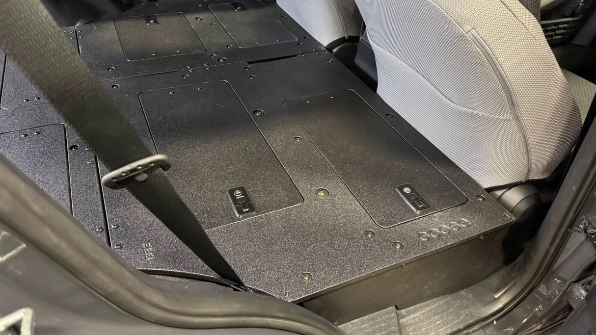 Toyota - 4Runner - 2025-Present - 6th Gen - Explore Series - Seat Delete Plate System - Plate Based - Non-Hybrid - Non-Third Row Vehicles
