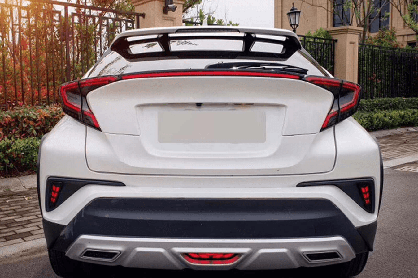 Toyota CHR / C-HR Smoked Full LED Tail Lights (2018-2020) - K2 Industries