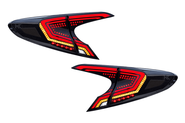 Toyota CHR / C-HR Smoked Full LED Tail Lights (2018-2020) - K2 Industries