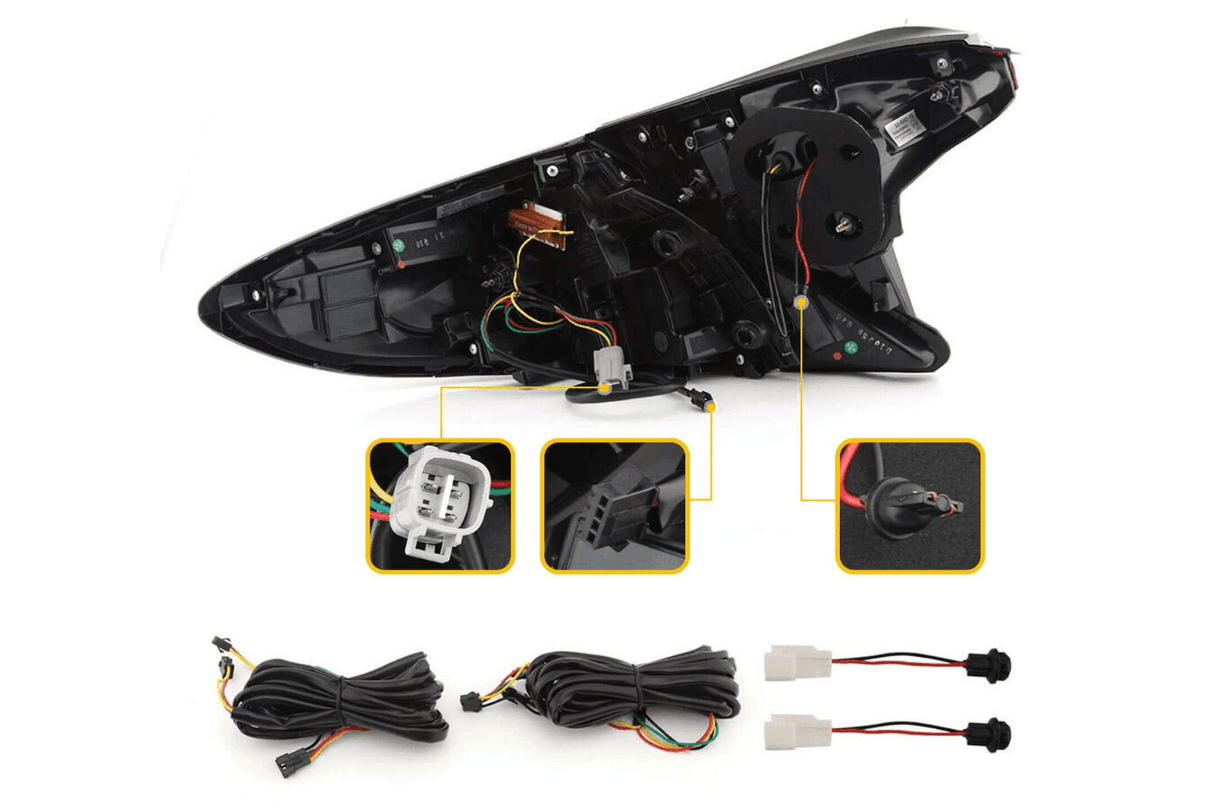 Toyota CHR / C-HR Smoked Full LED Tail Lights (2018-2020) - K2 Industries