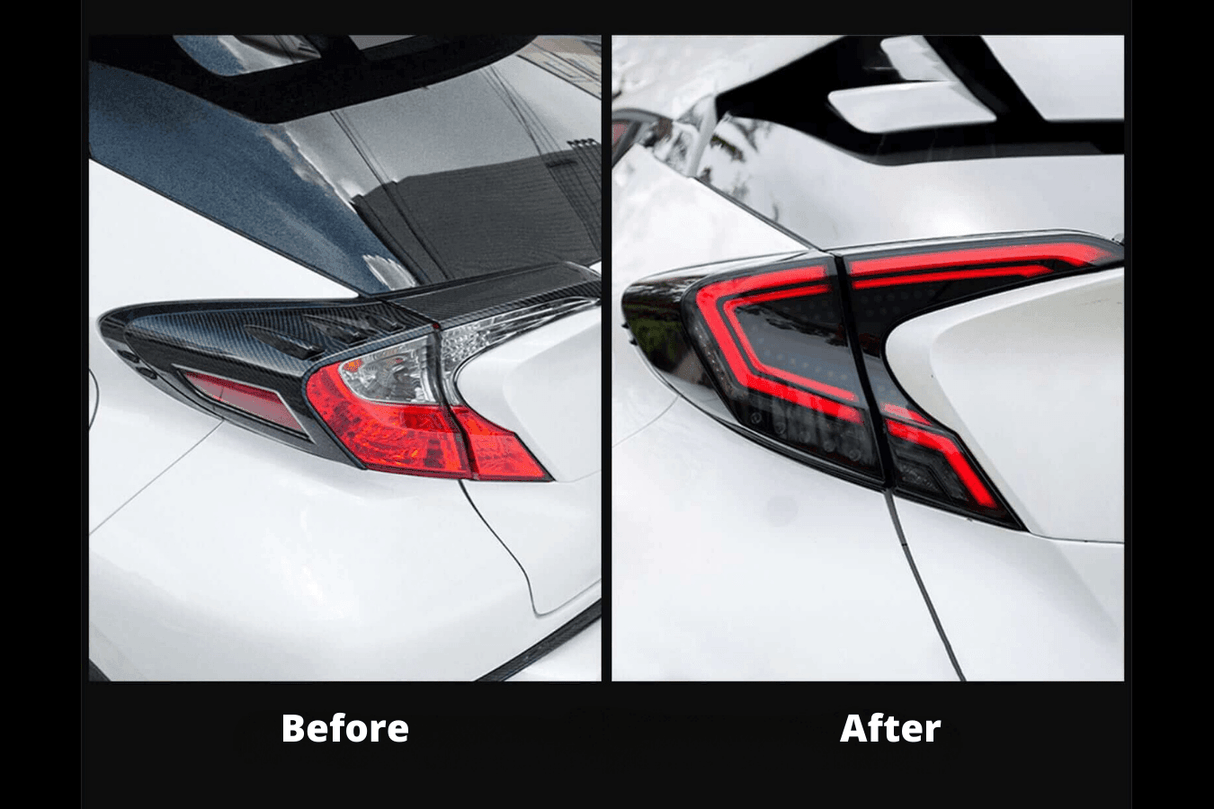 Toyota CHR / C-HR Smoked Full LED Tail Lights (2018-2020) - K2 Industries