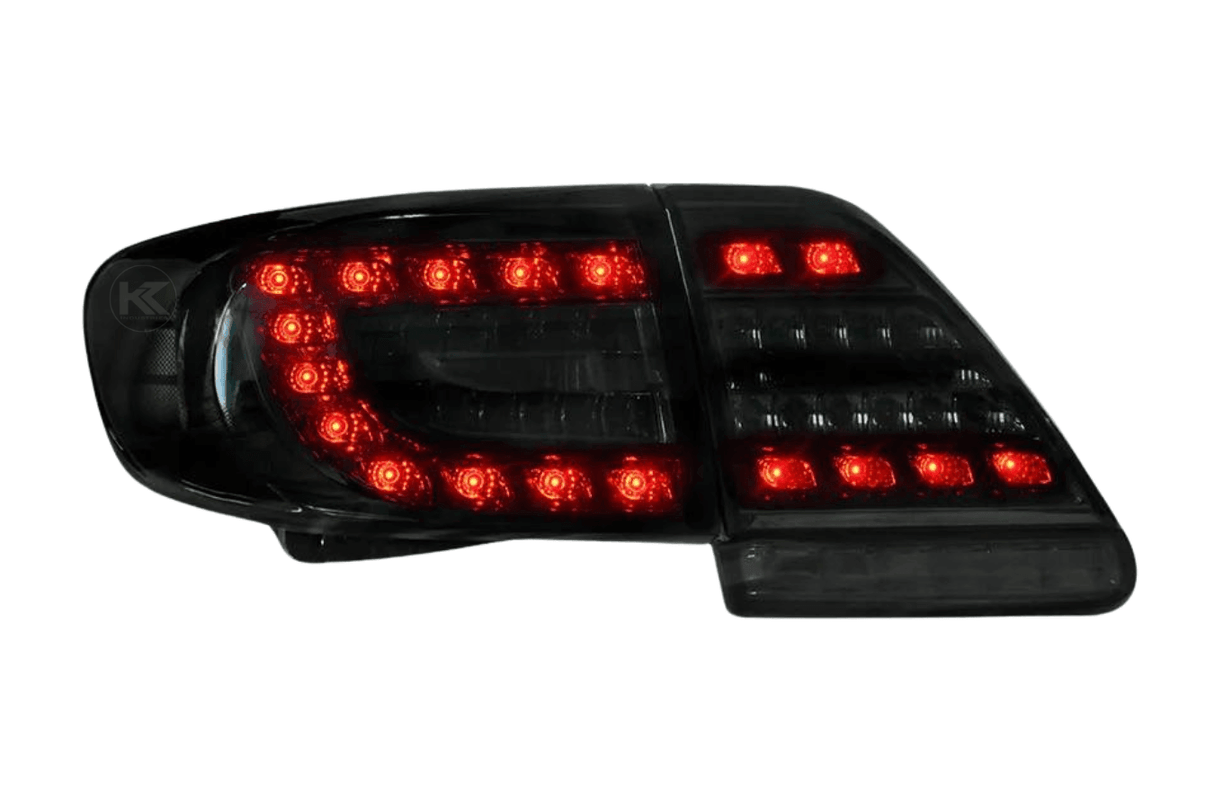 Toyota Corolla 10th Gen (E140 Wide-Body) Facelift LED Tail Lights (2011 - 2013) - K2 Industries