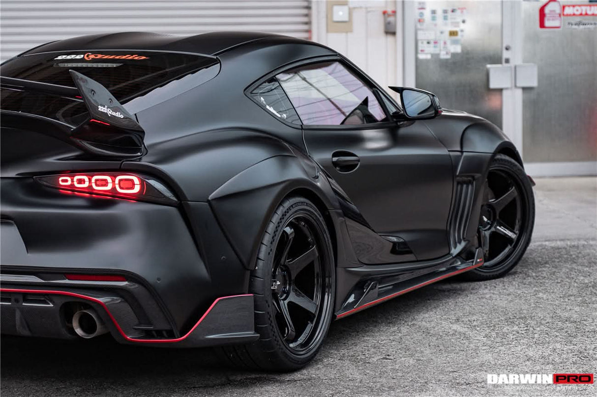 2019-UP Toyota GR Supra (J29 & DB) A90 A91 BKSSII Style Part Carbon Fiber Full Wide Body Kit