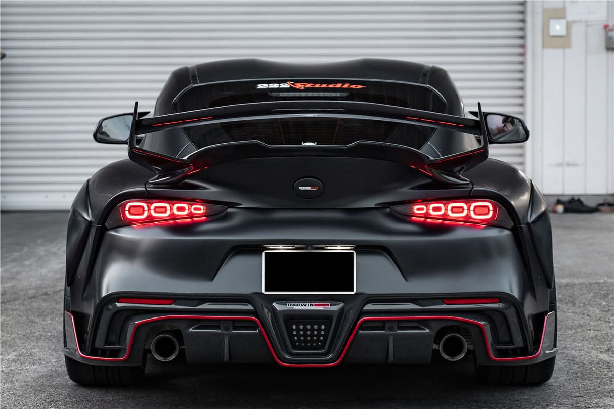 2019-UP Toyota GR Supra (J29 & DB) A90 A91 BKSS Style Part Carbon Fiber Rear Bumper