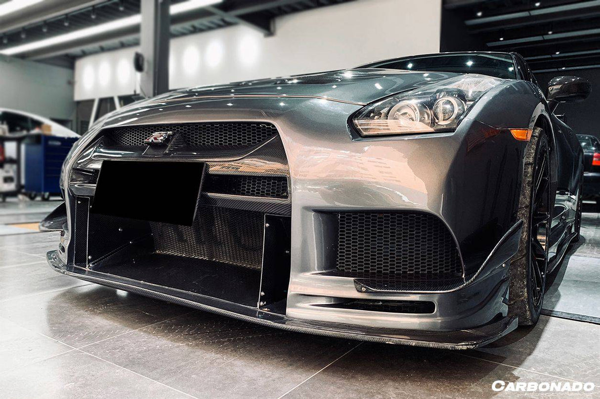 2008-2016 Nissan GTR R35 CBA DBA TPR Style Front Bumper