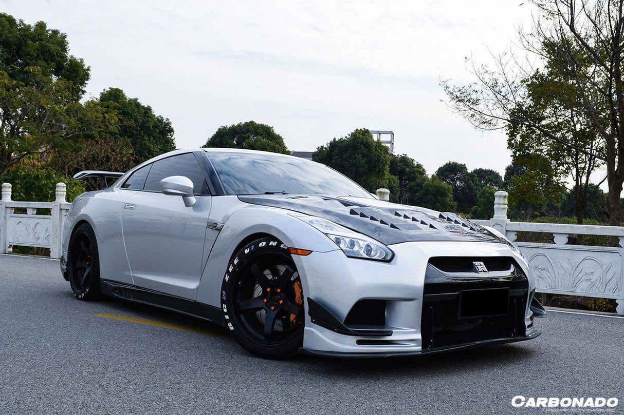 2008-2016 Nissan GTR R35 CBA DBA TPR Style Front Bumper