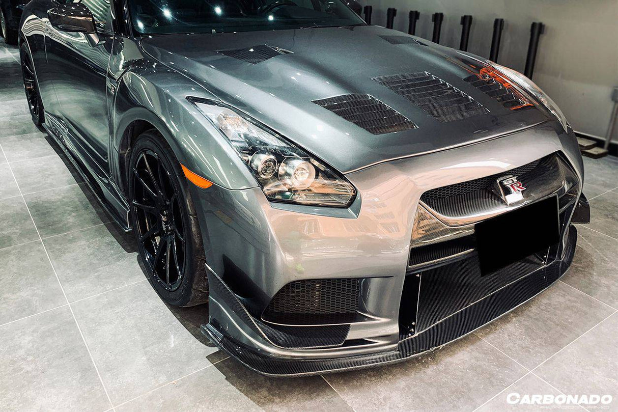 2008-2016 Nissan GTR R35 CBA DBA TPR Style Front Bumper