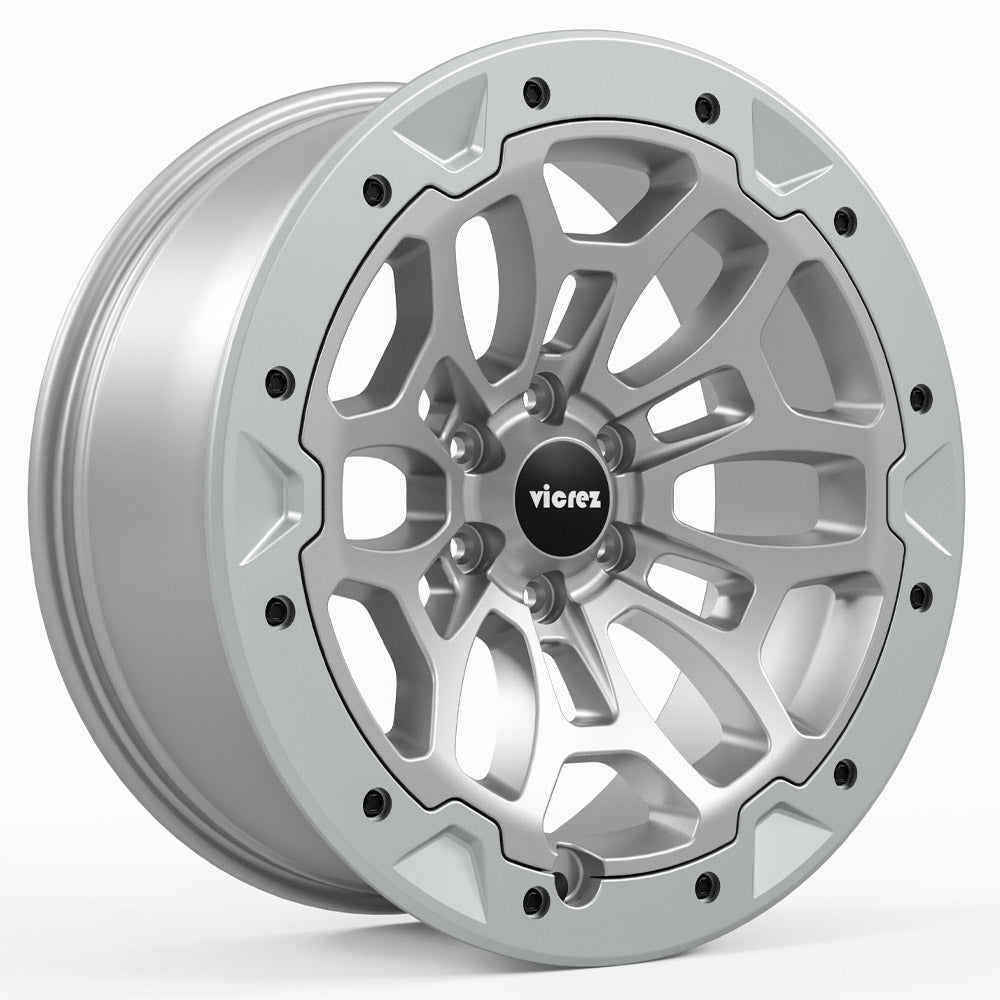 TRX Beadlock Style Matte Gray with Forged Beadlock Wheel