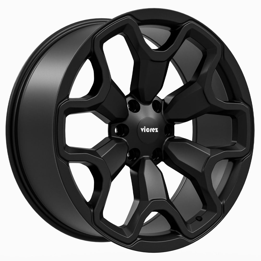 TRX Style Matte Black Wheel