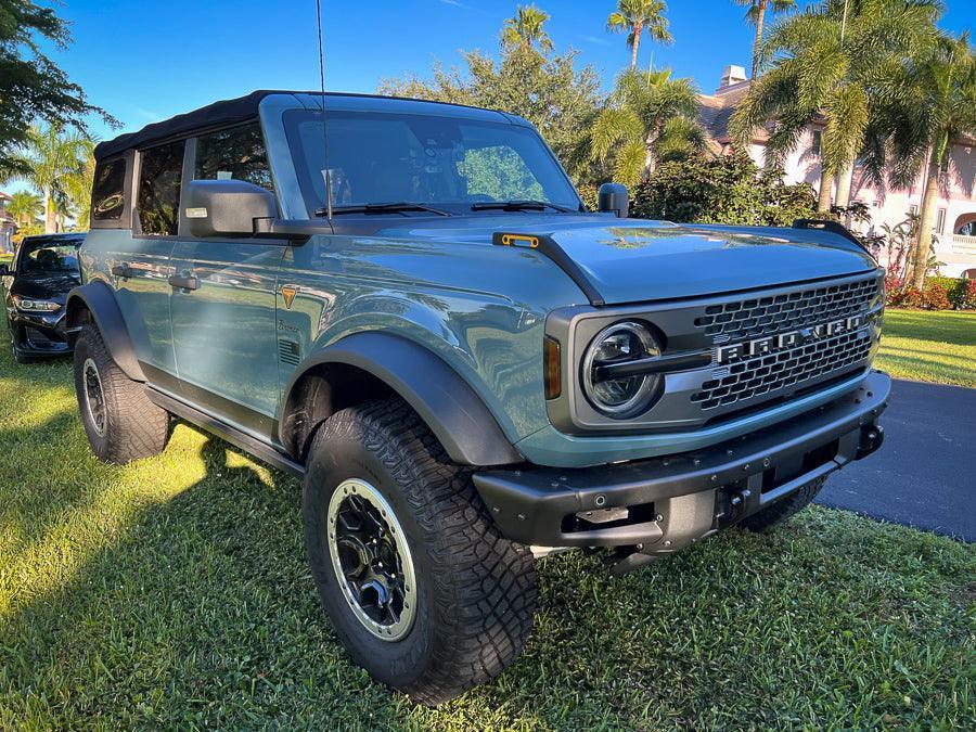 Trail Sight Overlays (Standard Vinyl) - 2021+ Bronco