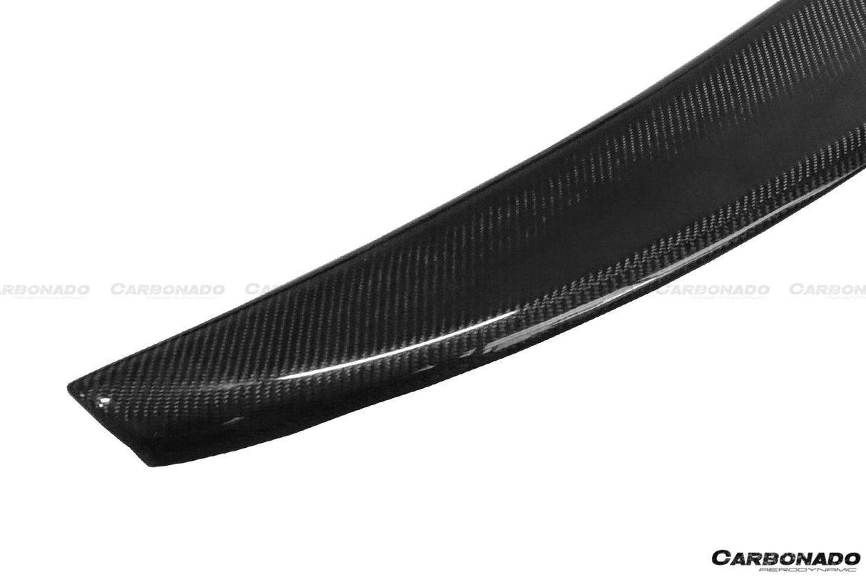 2007-2011 Maserati GranTurismo 4.2L Coupe 4.7L Convertible MC Style Carbon Fiber Trunk Spoiler