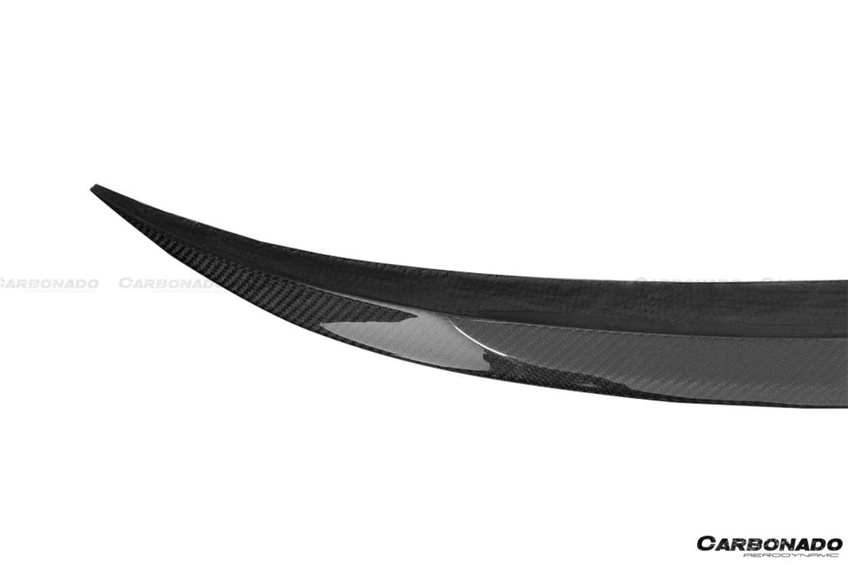 2008-2013 BMW E82 1 Series 1M RZ Style Carbon Fiber Trunk Spoiler