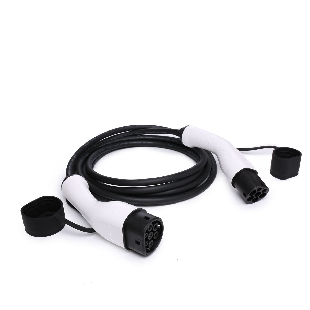 Type 2 to Type 2 EV Charging Cable 22kW/32A 16ft | 3-Phase | Premium Copper | IP54 | 2-Year Warranty