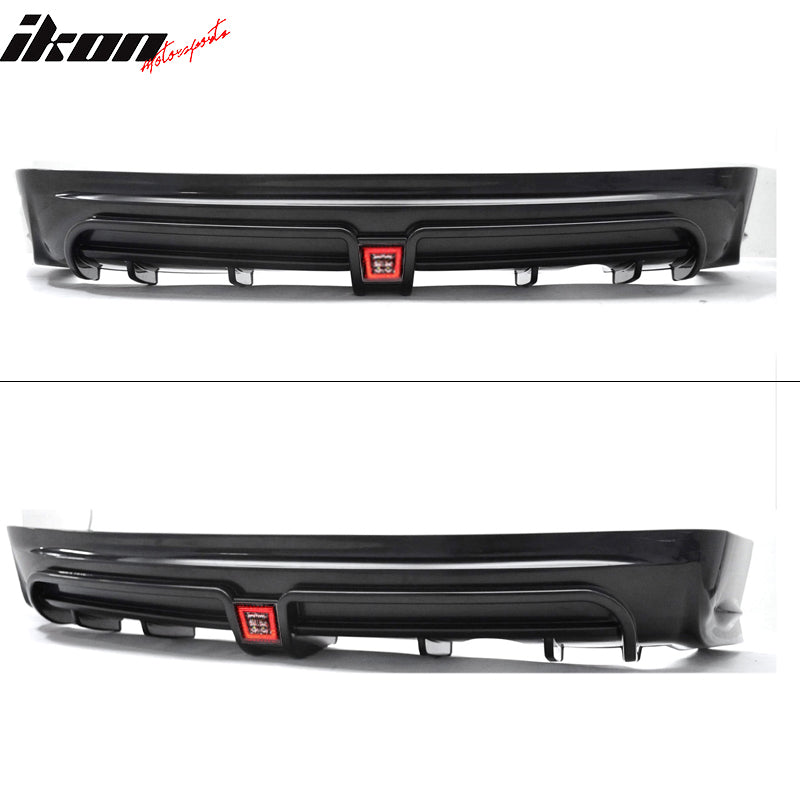 2013-2015 Honda Civic RR Rear Bumper Lip ABS LED 3rd Brake Lamp Light