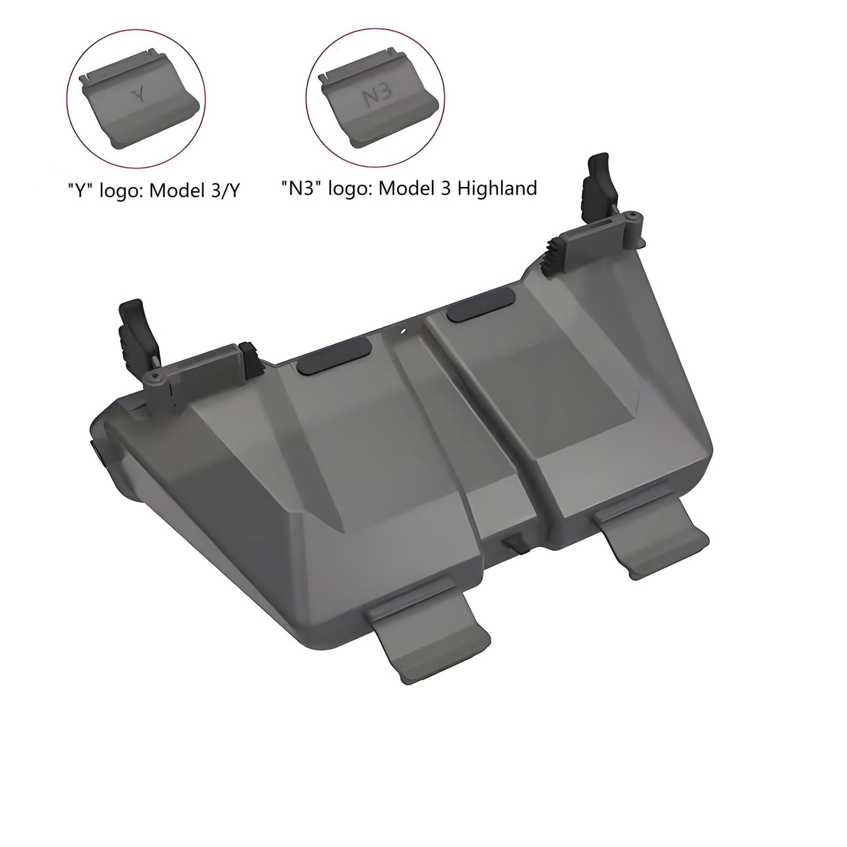 Under Screen Storage Box for New Model Y / 3 Highland