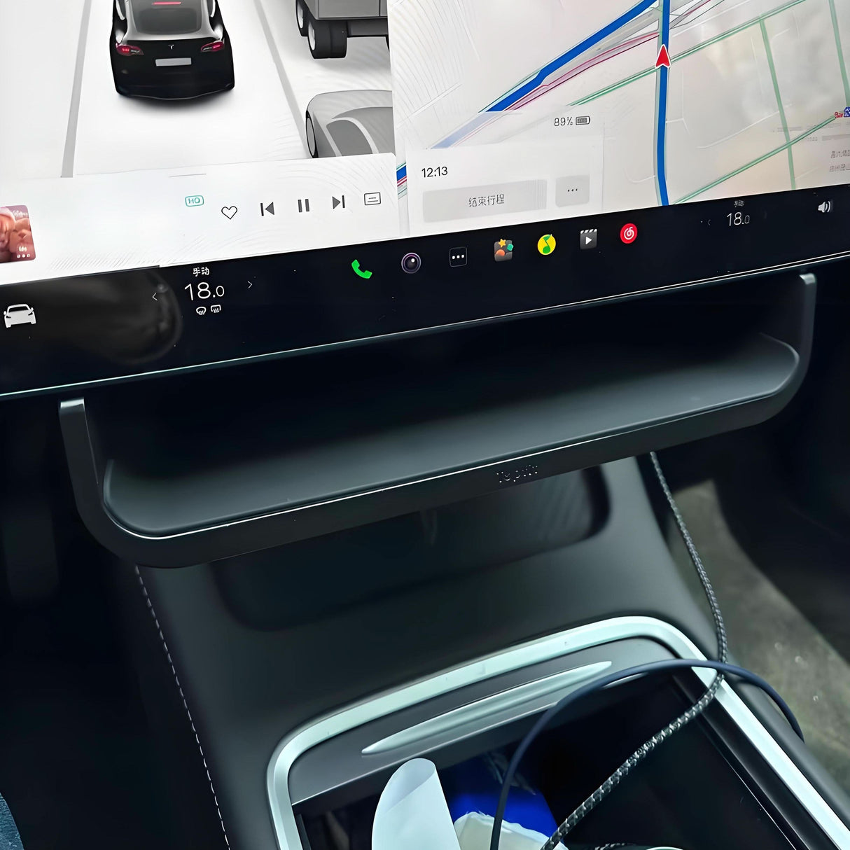 Under Screen Storage Box for New Model Y / 3 Highland