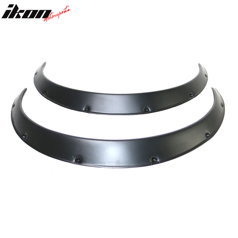 Universal Fitment ZG Ikon V3 50mm Wide Unpainted Front Fender Flare PP