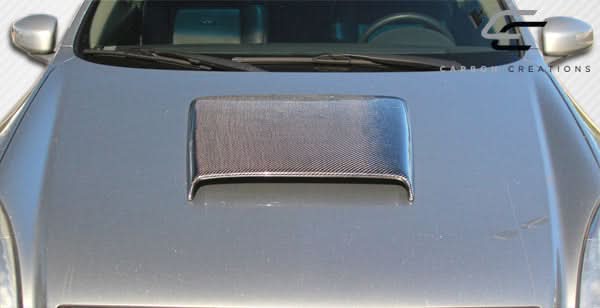 Universal Carbon Fiber Ram Air Scoop - Dry Carbon