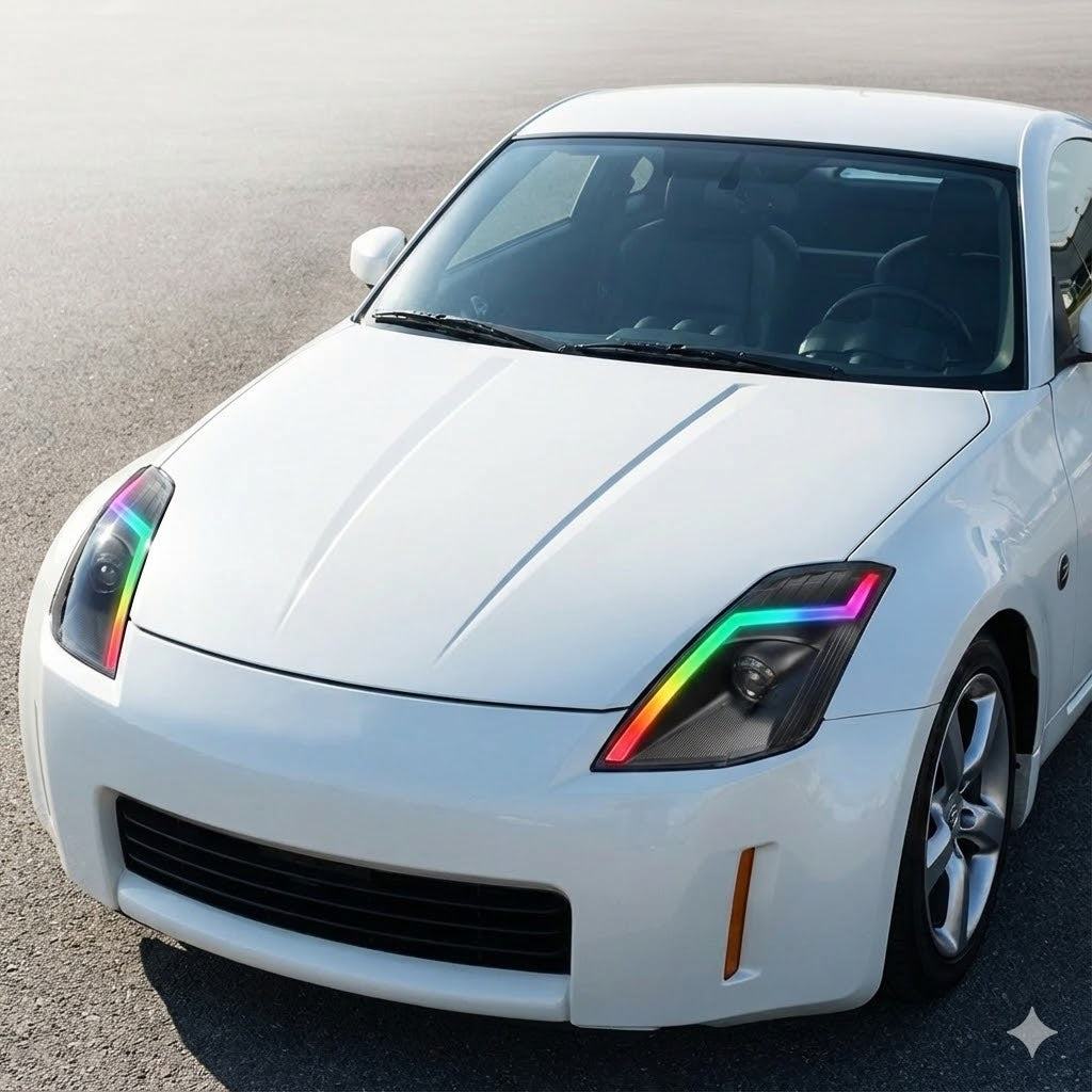 NTXGLOW RGB headlights (2006 - 2009 nissan 350z)