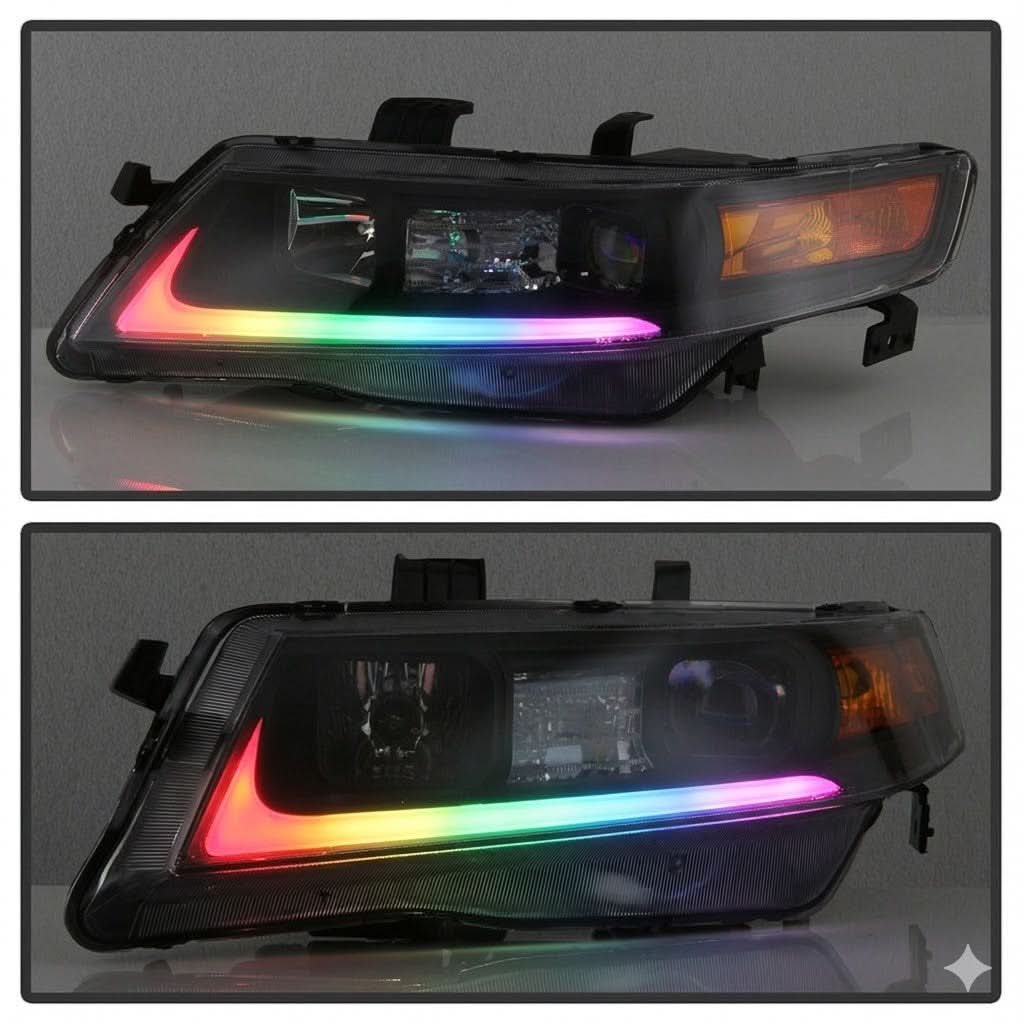 NTXGLOW RGB headlights (2004 - 2008 Acura TSX CL9)