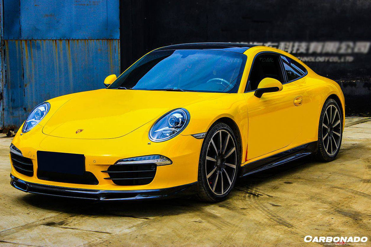 2012-2015 Porsche 911 991 Carrera S VRS Style Carbon Fiber Side Skirts