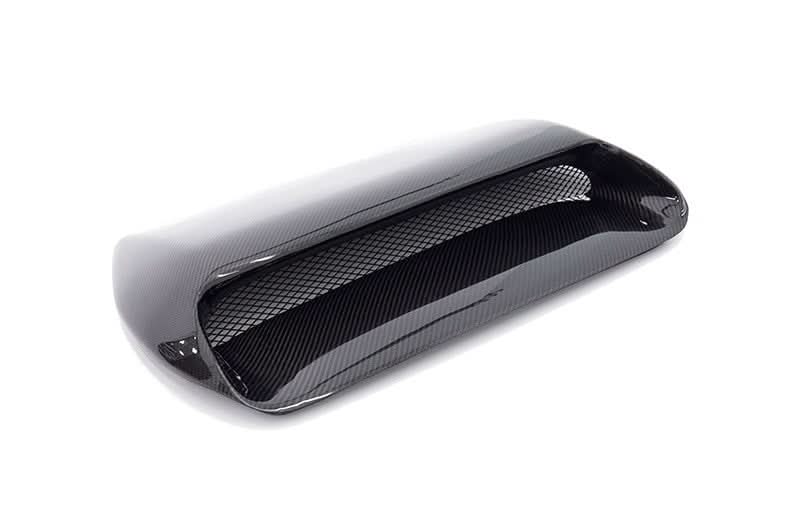 OLM Oversized Carbon Fiber Hood Scoop - 2015-2021 WRX / STI