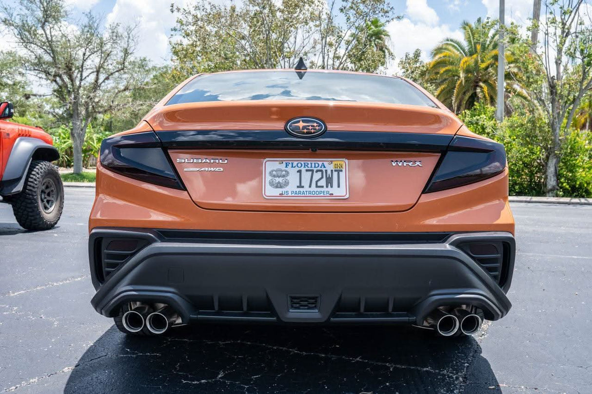 Version 1.0 Full OUTER Tail Light Overlays fits 2022+ WRX
