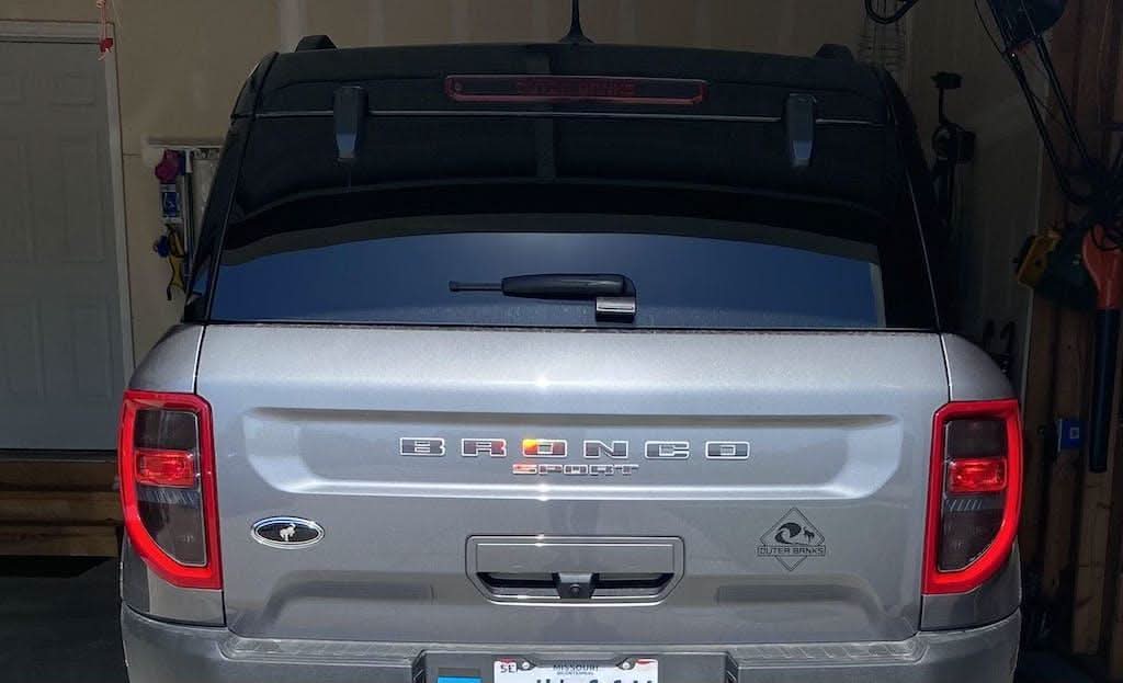 Version 1 Tail Light Overlays - 2021+ Bronco Sport