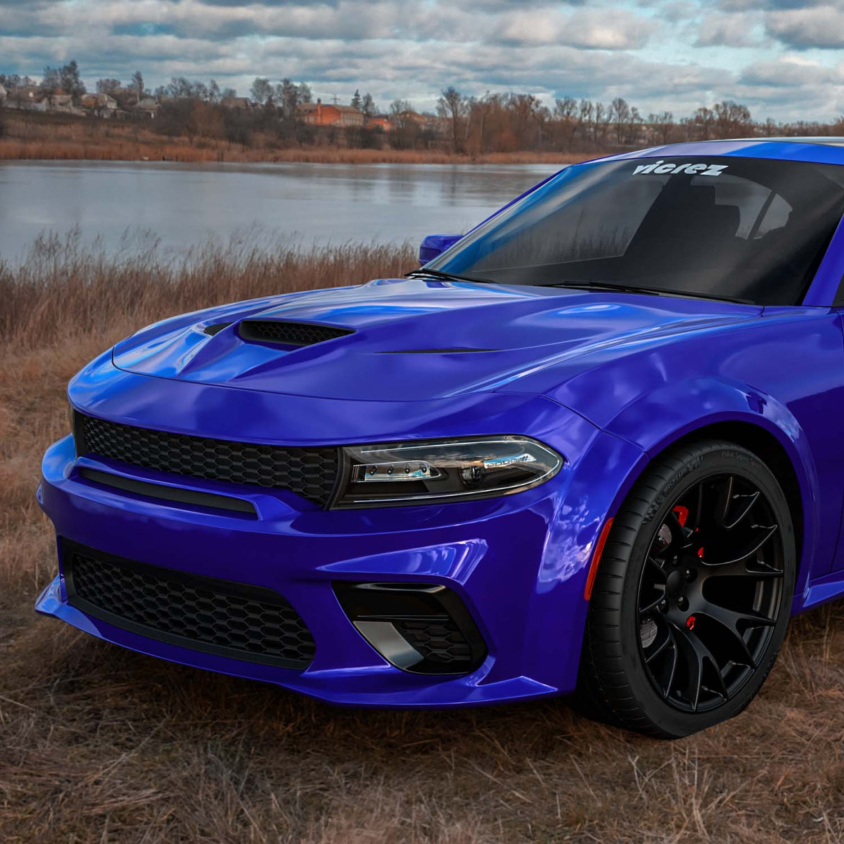 2015-2023 Dodge Charger SRT Hellcat Style Widebody Kit - Vicrez