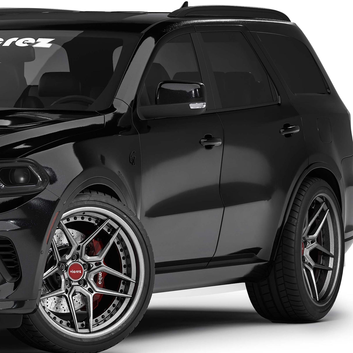 2014-2026 Dodge Durango SRT Hellcat Style Fender Flares - Vicrez