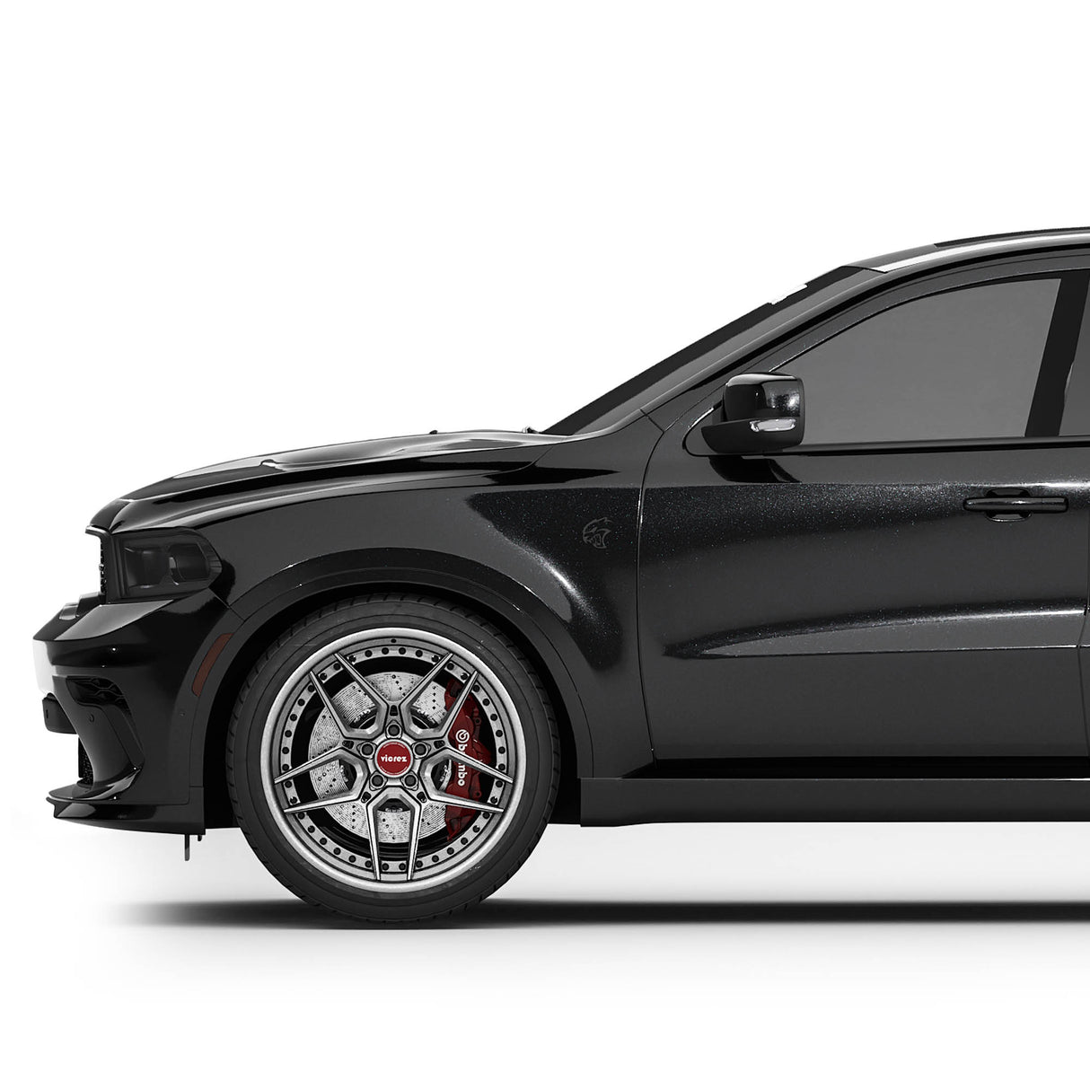 2014-2026 Dodge Durango Hellcat Style Front Lip - Vicrez