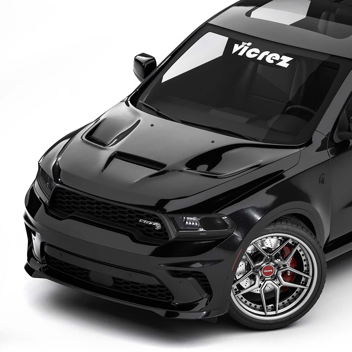 2014-2026 Dodge Durango Hellcat Style Front Lip - Vicrez