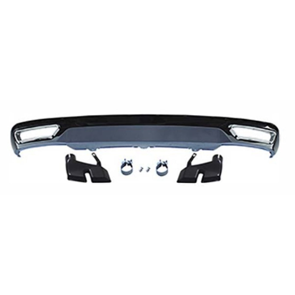 2012-2015 Audi A6 W12 Style Rear Diffuser - Vicrez
