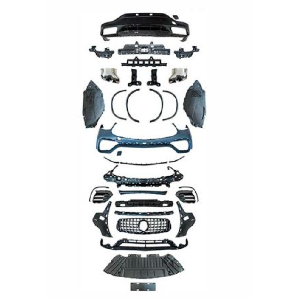2020-2022 Mercedes GLC Class AMG Style Body Kit - Vicrez